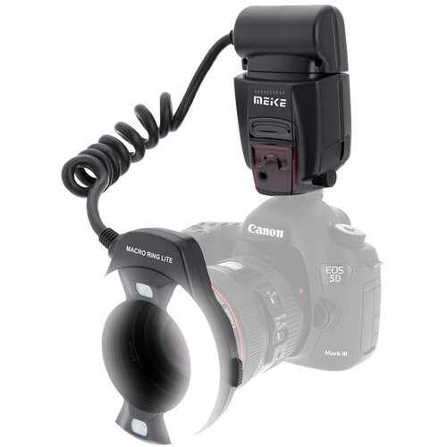 Meike MK-14EXT TTL Macro Ring Flash za Canon - 1
